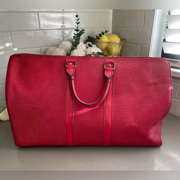 Louis Vuitton Epi Leather Keepall 45 - Picture 3 of 7